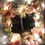 Thumbnail: 12" by 12" Floral Mirror with Lights