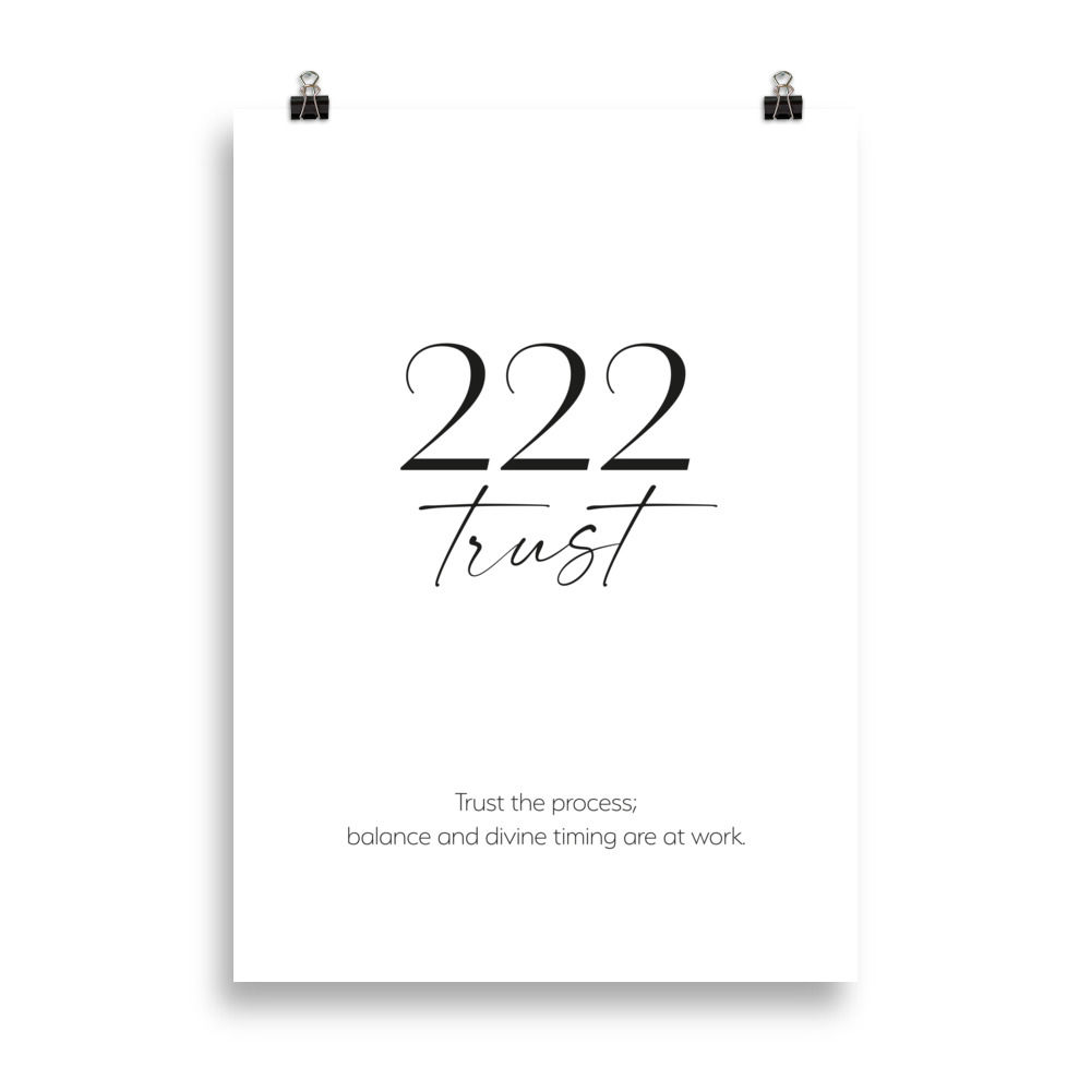 Poster - 222 Trust