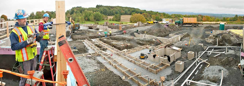 Construction underway at Morgan Orchards Independent Living - Vermont