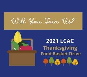 Will You Join Us? 2021 Thanksgiving Food Basket Drive