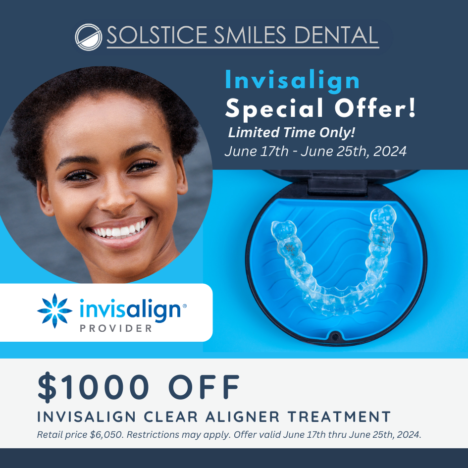 Get Straighter Teeth with Solstice Smiles Dental Invisalign Summer
