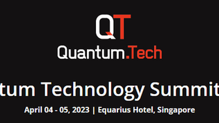 世界最大規模の量子ビジネス国際会議 Q.Tech APACに寺部雅能が登壇