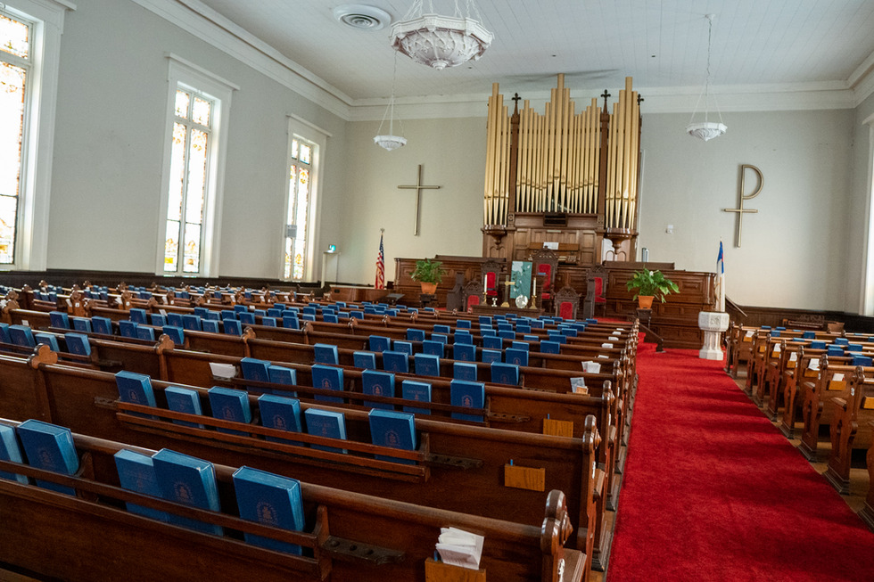 First Presbyterian Church sanctuary