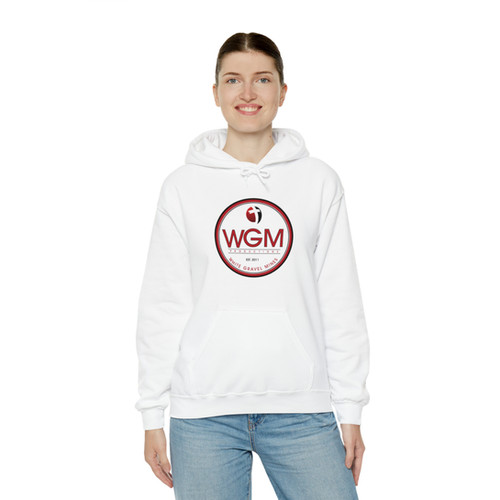 Logo Hooded Sweatshirt | White Gravel Mines