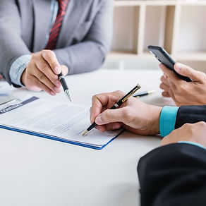 Signing a document