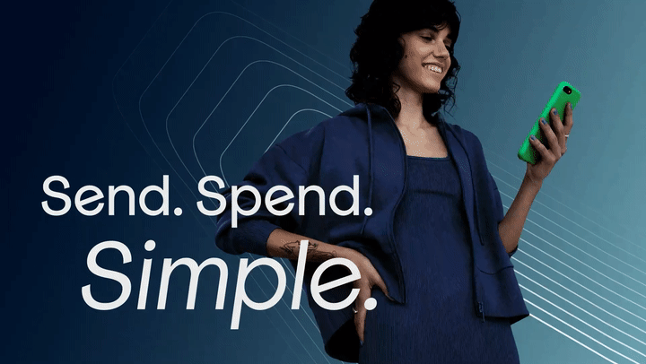 Fintech brand guidelines. Work showing brand design, campaigns, typography and photography style.