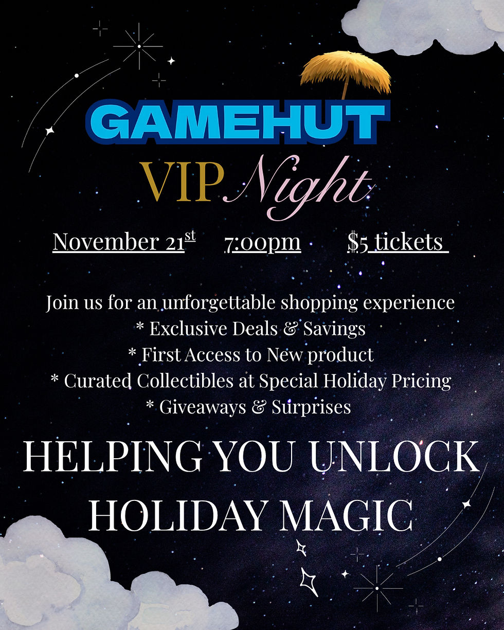 VIP Night at Gamehut