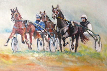 trot attelé