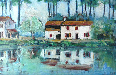 Marais poitevins la charente huile