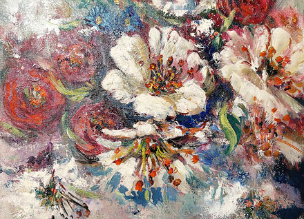 Fleurs de fruitier huile