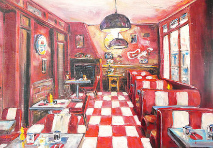 Ambiance americaine acrylique