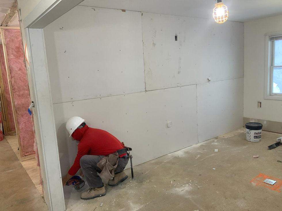 Sheetrock-installation-vermont
