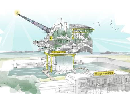 SEE MONSTER public art installation; Women in maritime; new Siemens US turbine blade facility