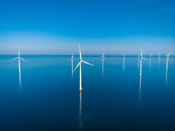 Wind Farm on the ocean