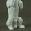 Miniatura: FIGURKA MIŚNIA MEISSEN TERRIER SIEDZĄCY NA DWÓCH ŁAPACH ANTYK PIĘKNA