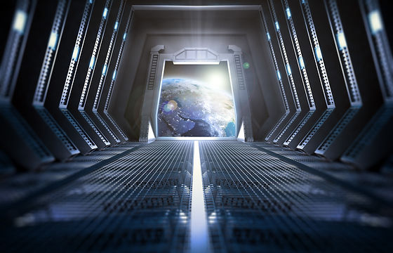 Earth from Spaceship