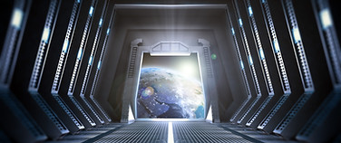 Earth from Spaceship
