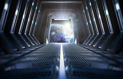Earth from Spaceship