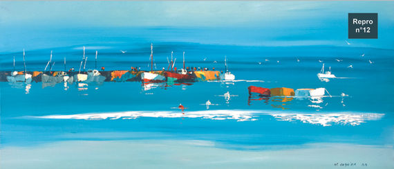 Artiste peintre, peintre français contemporain, peintre bretagne, peinture à l'huile, ch cambier, repros