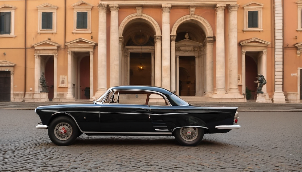 Conferenza sulle auto d’epoca a Roma