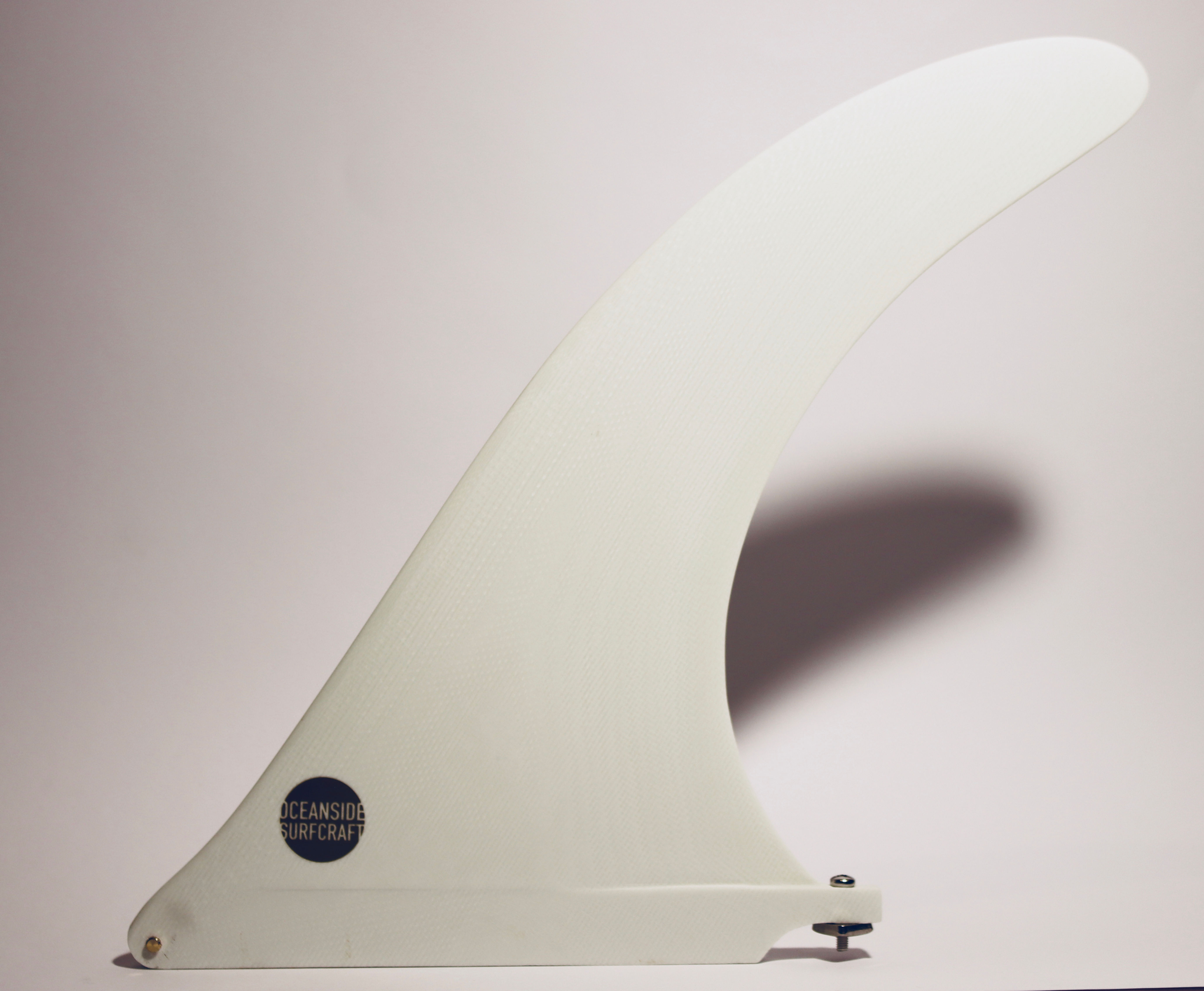Oceanside Fin 10" White