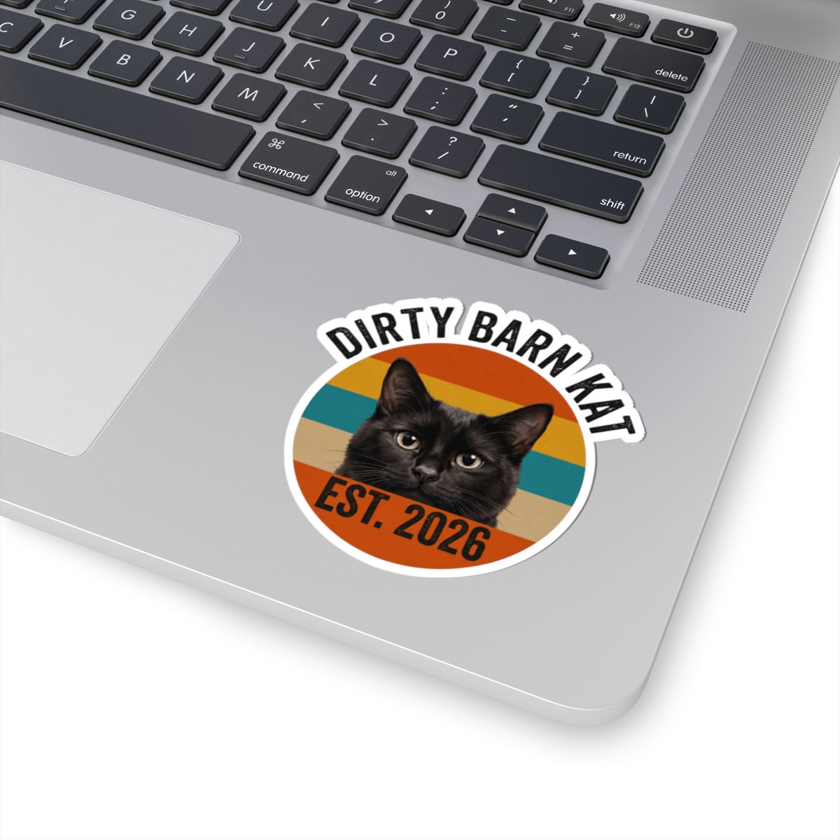 Dirty Barn Kat Est. 2026 Sticker