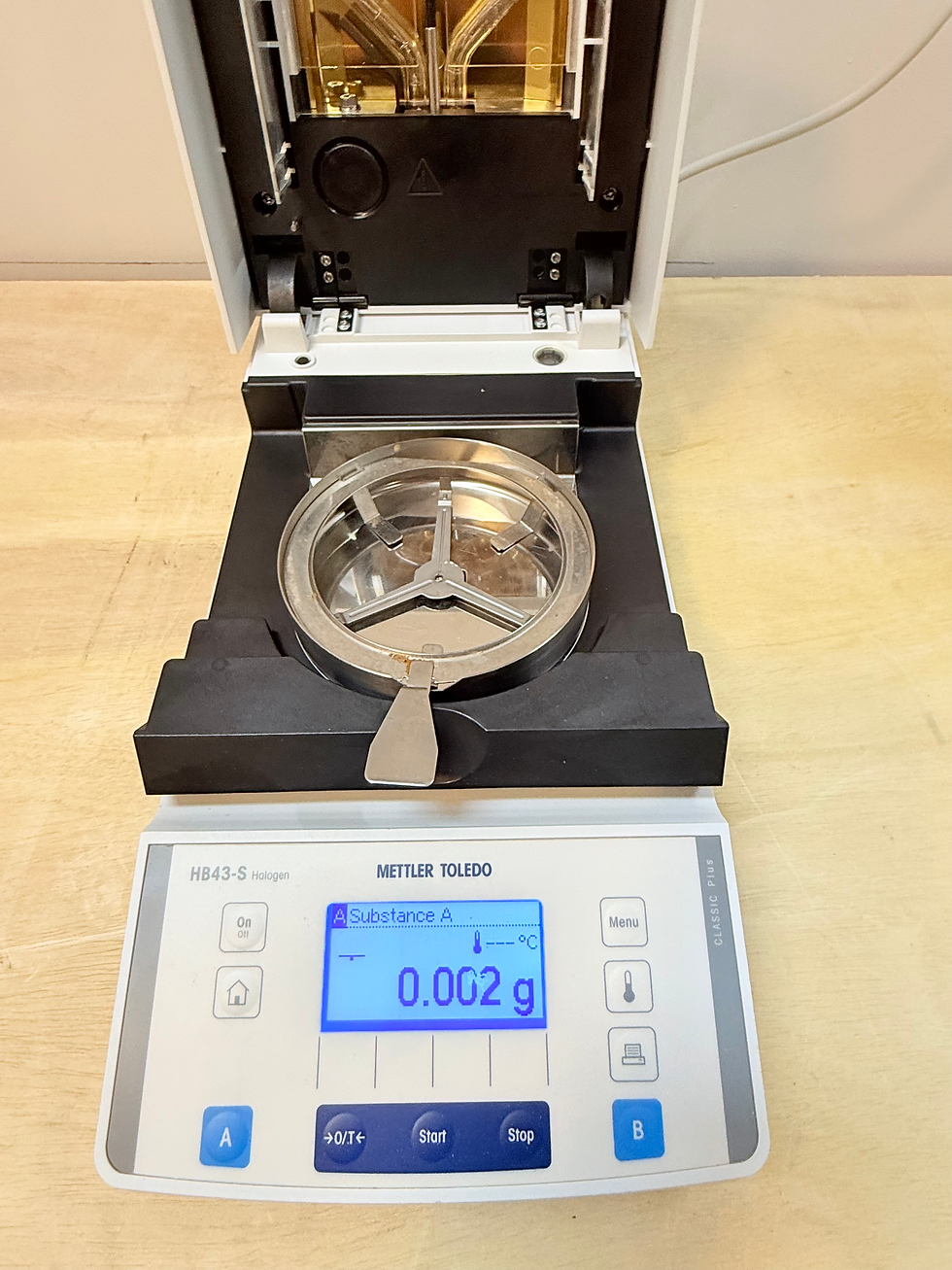 Thumbnail: (1) Mettler Toledo HB43-S Moisture Analyzer 