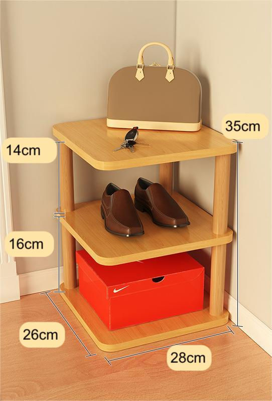 Thumbnail: SOCE002 - Wood Shoe Rack