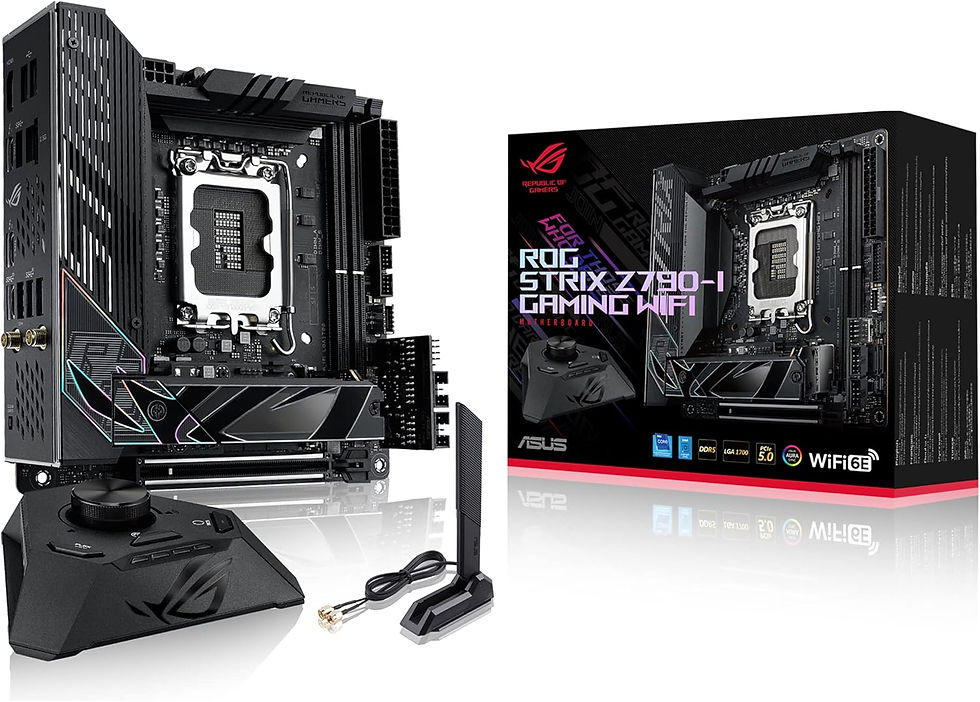 Best Intel Mini-ITX Motherboard: Asus ROG Strix Z790-I Gaming WiFi