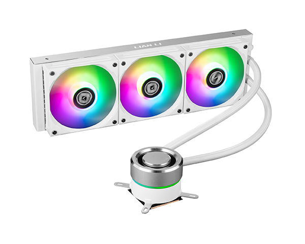 Best White CPU Cooler: Lian Li GALAHAD 360 White