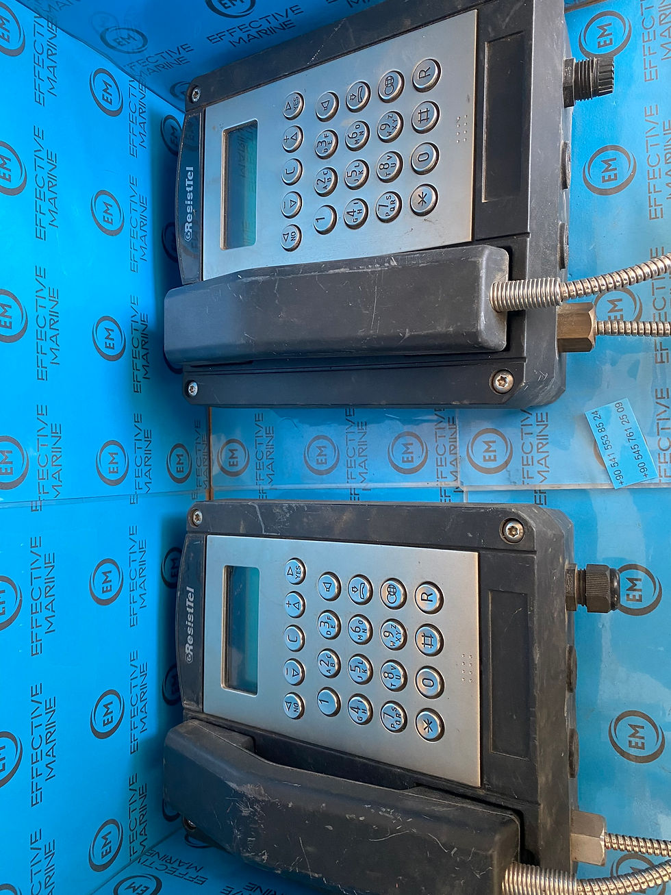 EXPLOSION PROOF BLACK TELEPHONE