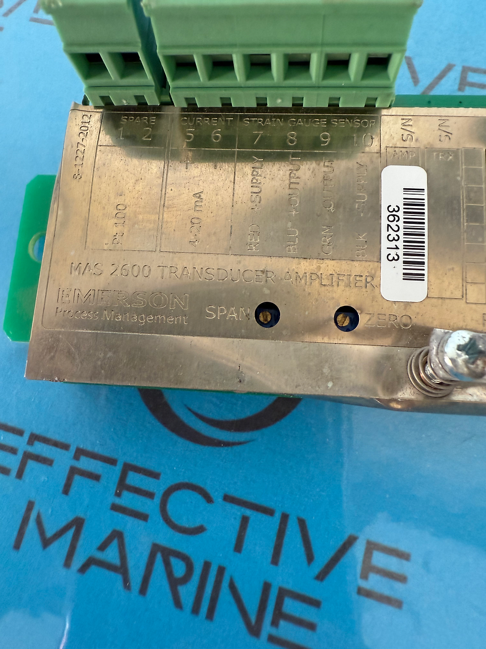 Миниатюра: Emerson MAS 2600 Transducer Amplifier G022A901-V4