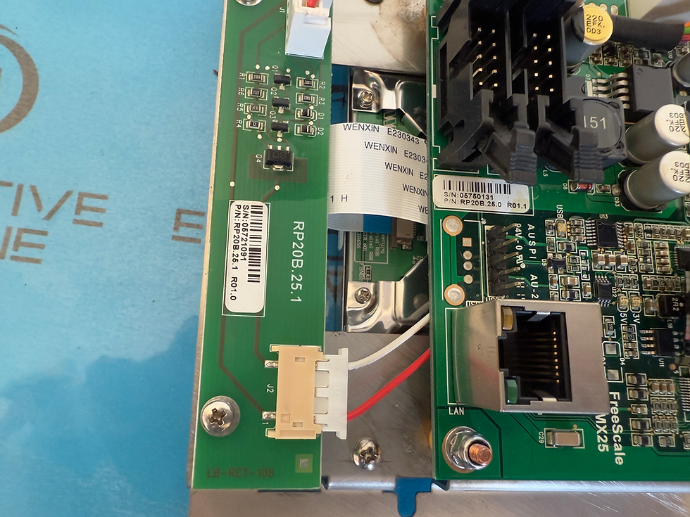 Küçük resim: Retigo XC10-2000 Electronic Board Set Vision