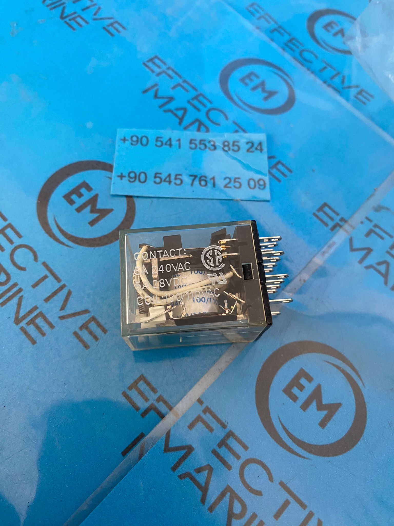 Pin Power Electromagnetic Relay