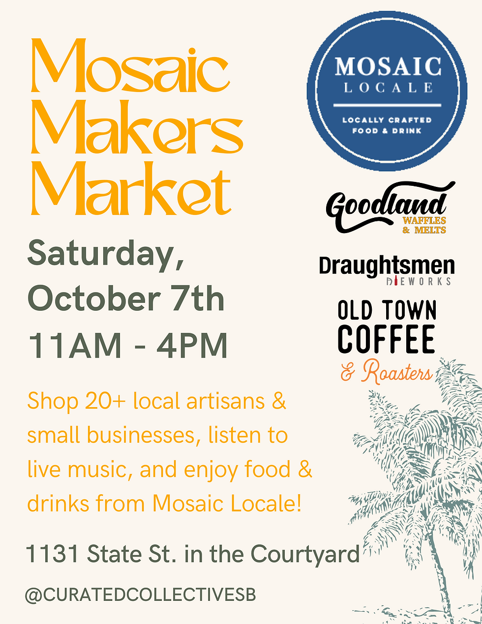 October Mosaic Makers Market