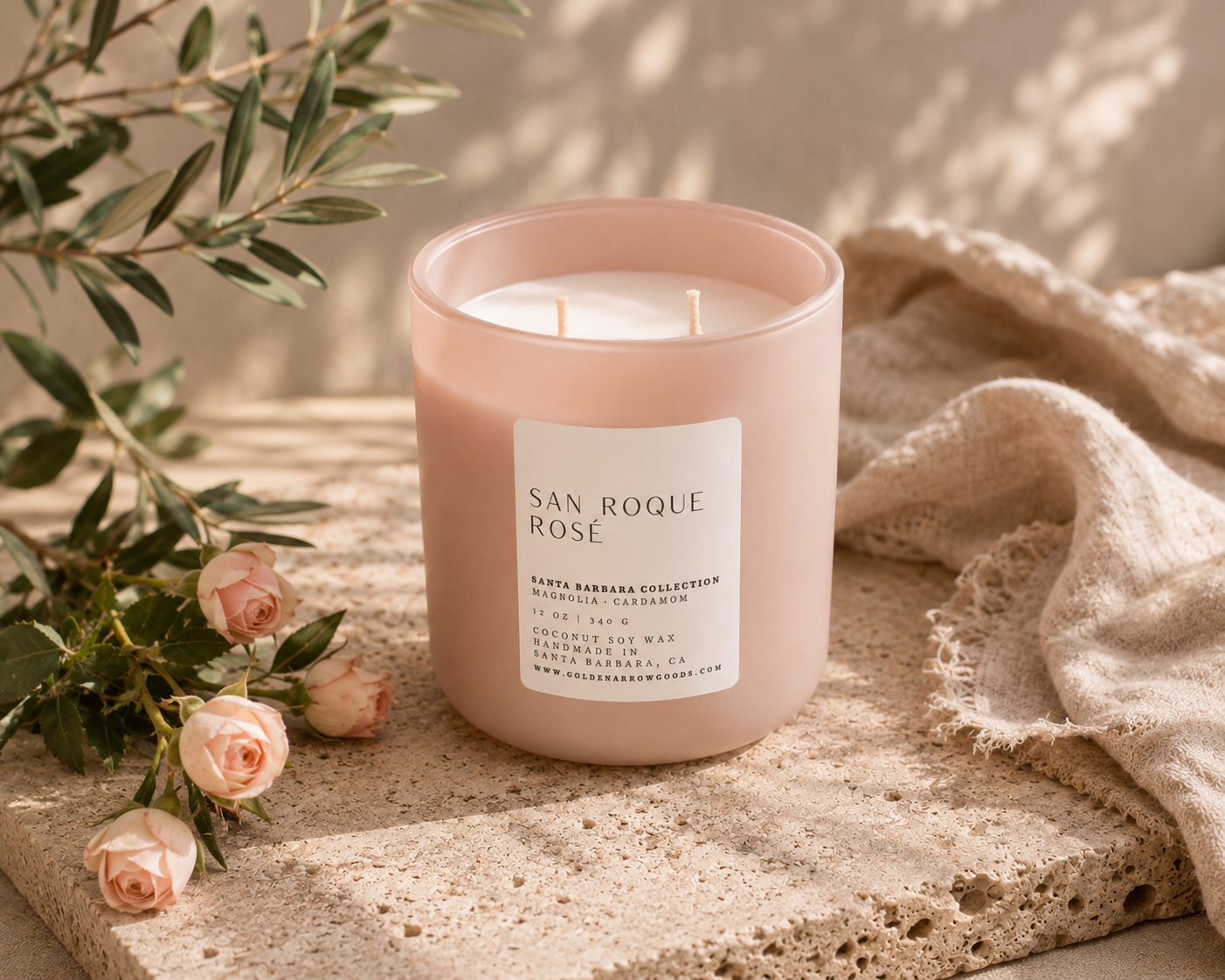 San Roque Rosé Candle