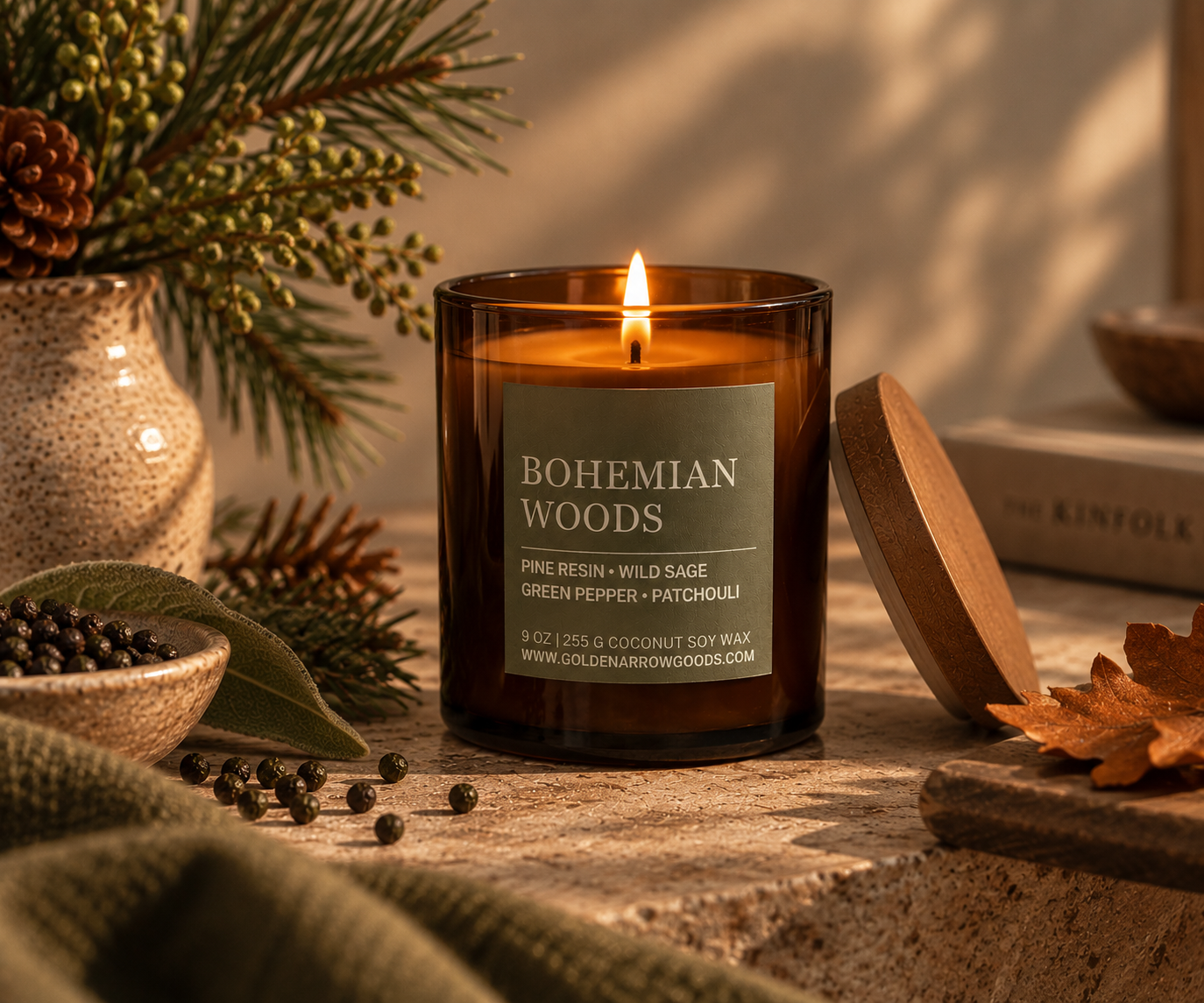 Bohemian Woods Candle