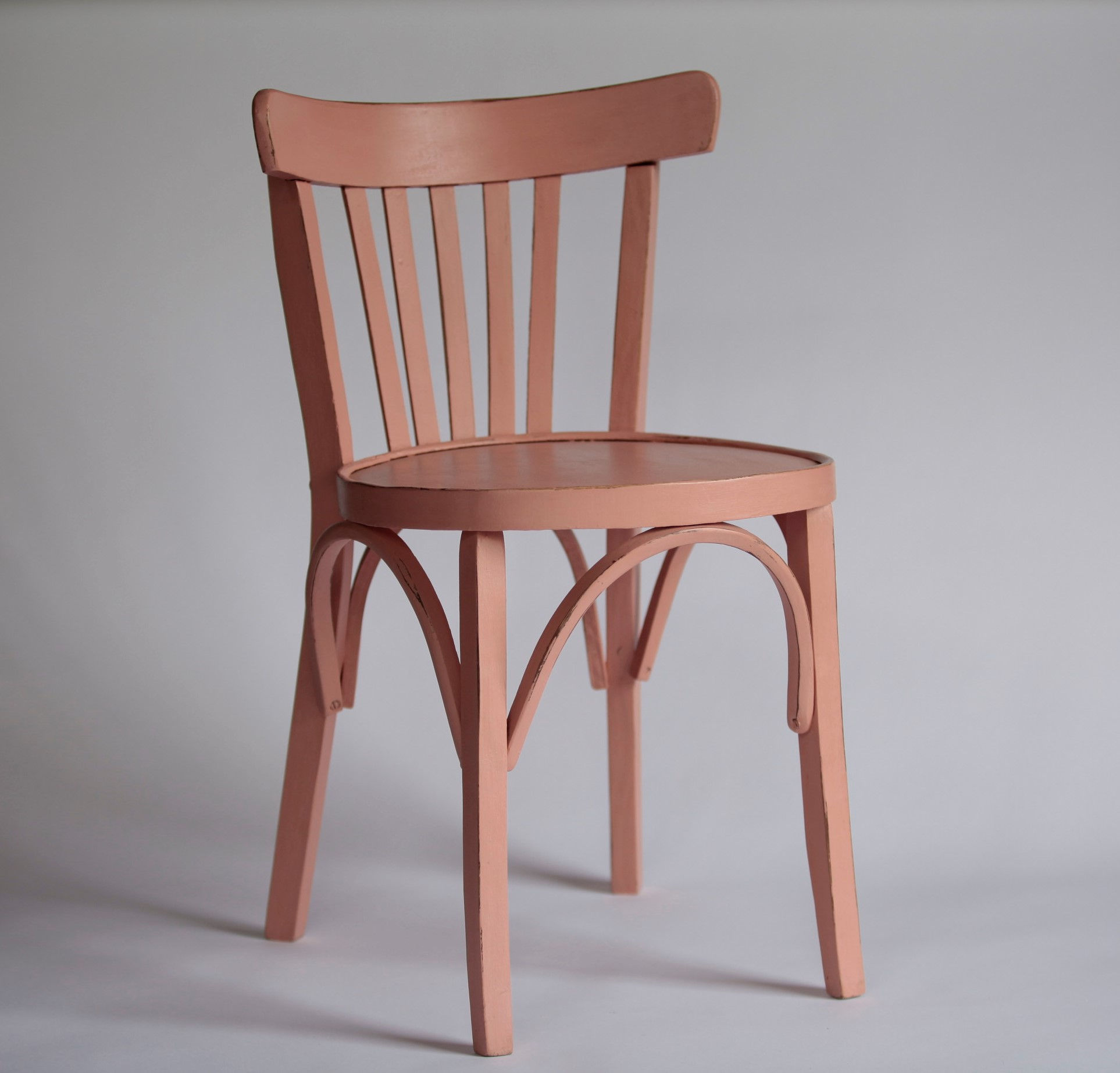 Silla Bar Thonet Old Pink