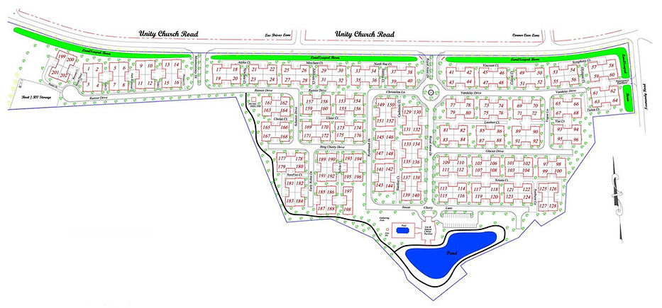 Site Map of 3 Cherry Way