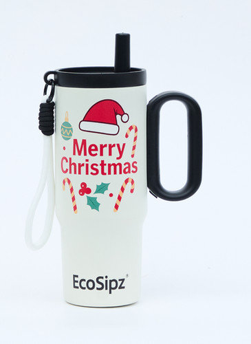 Christmas Tumbler 750ml – 2-in-1 Dual Design | Leak Proof Christmas Tumbler 750ml – 2-in-1 Dual Design | Leak Proof