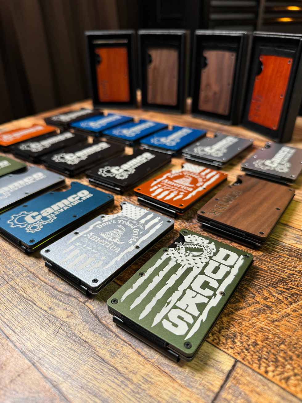 xTool F1 Ultra Aluminum Wallets