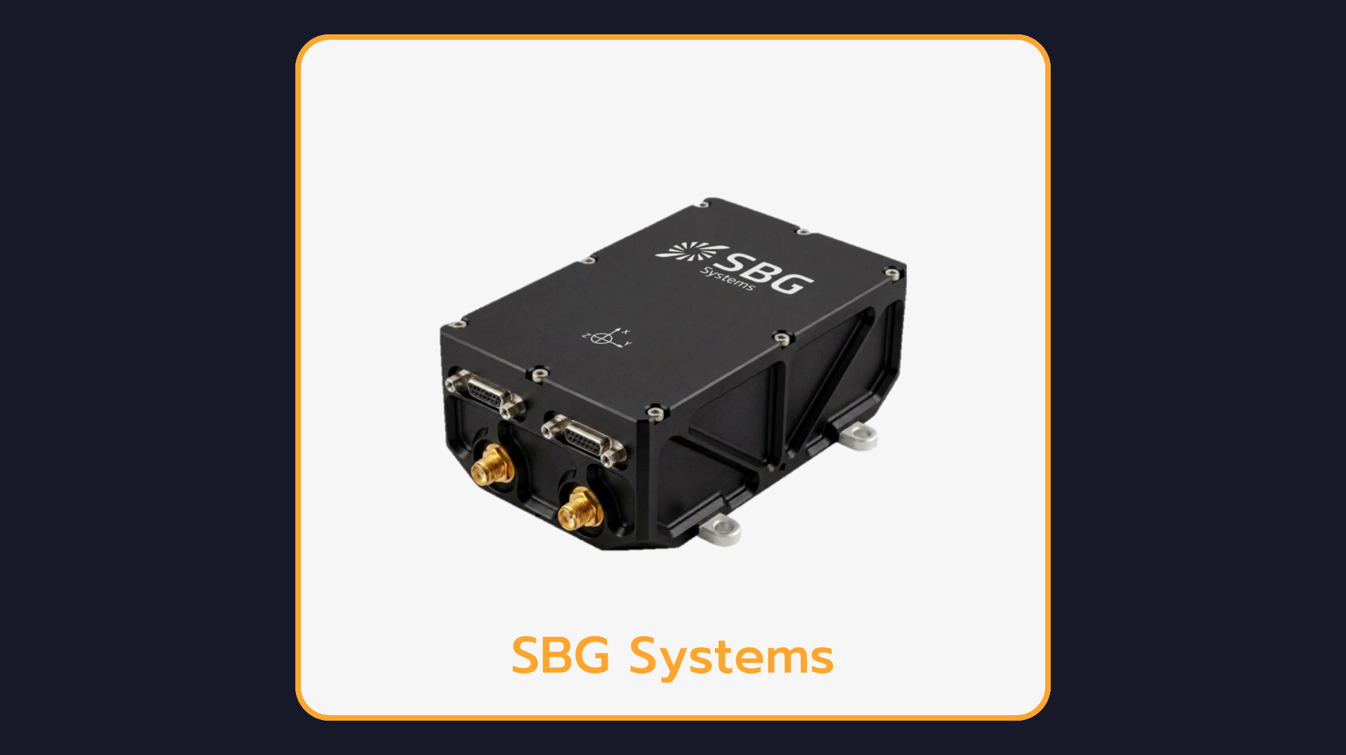 Stellar-40 Tactical-Grade Inertial Navigation System