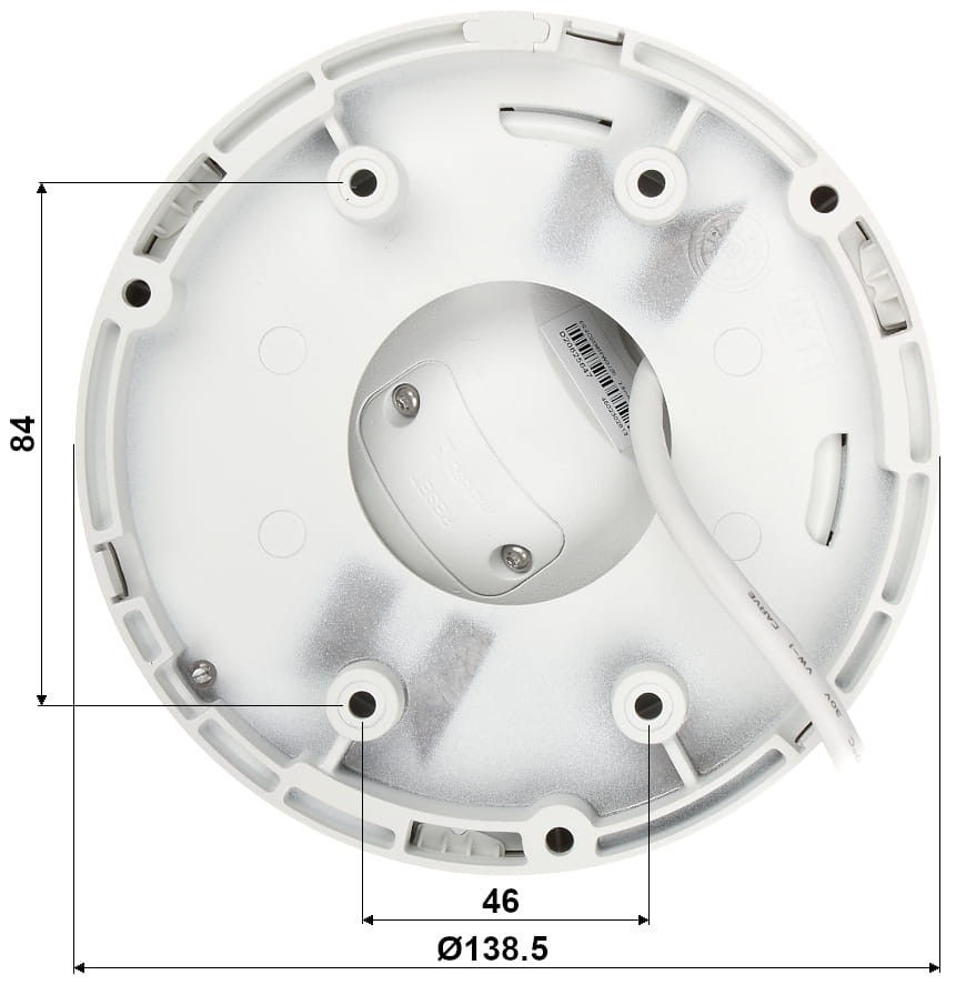 Miniatura: 8MPx IP kamera dome bezpečnostná