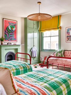 @HouseandGarden colourful kids bedroom