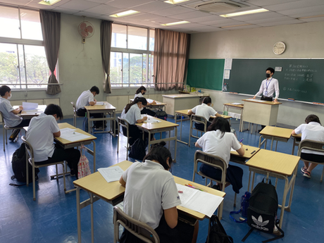 対面での定期テスト、お疲れさまでした