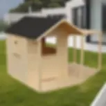 Maisonnette pour enfant en bois pas cher au fil des lots destockage