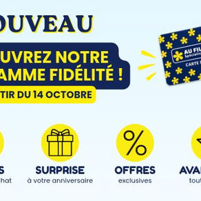 carte de fidélité Au Fil des Lots
