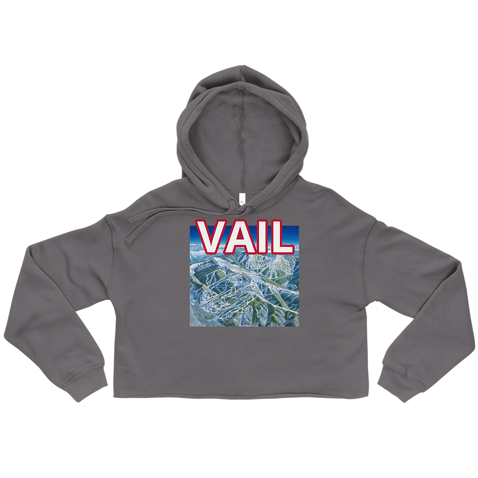 Thumbnail: SKIMAN VAIL Crop Hoodie