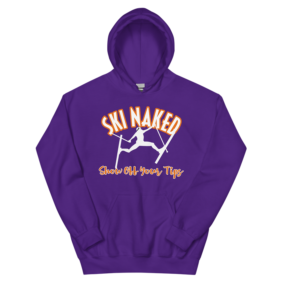 Thumbnail: SKIMAN SKI NAKED Unisex Hoodie