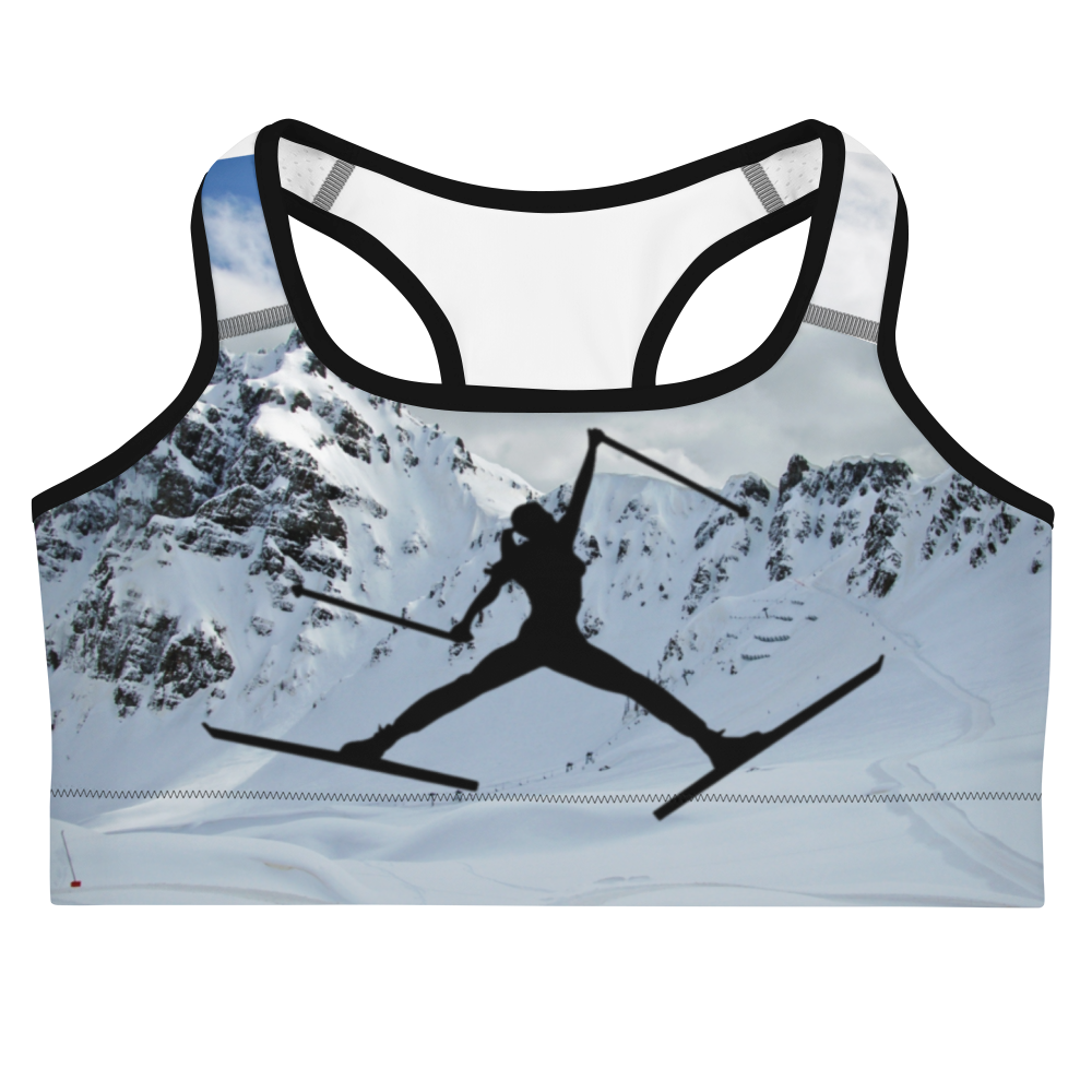 SKIGIRL MOUNTAINS Sports bra